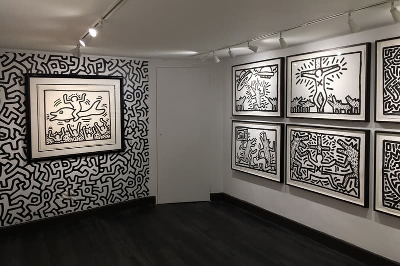 keith haring icon exhibition rhodes contemporary london artworks paintings