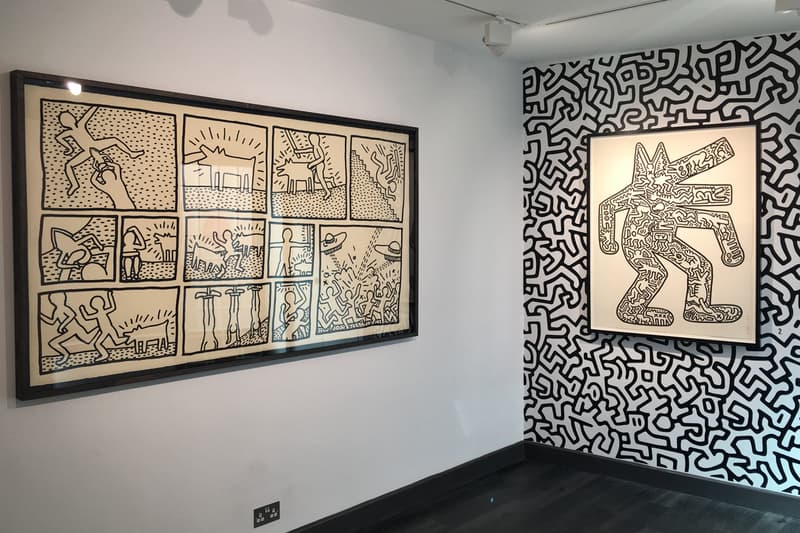 keith haring icon exhibition rhodes contemporary london artworks paintings