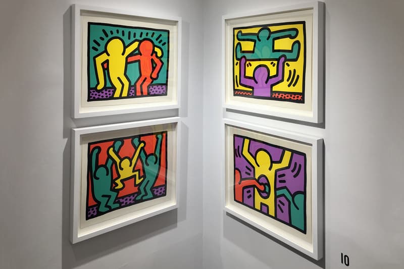 keith haring icon exhibition rhodes contemporary london artworks paintings