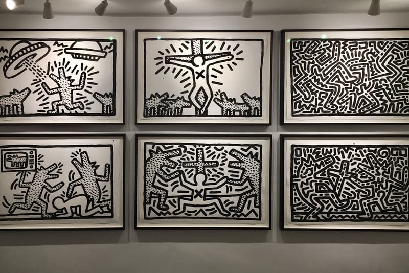keith haring icon exhibition rhodes contemporary london artworks paintings