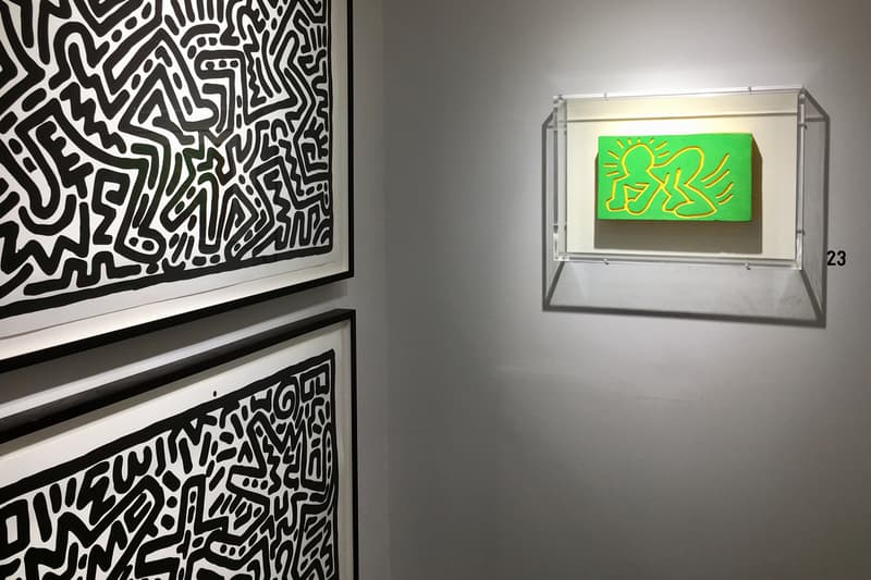 keith haring icon exhibition rhodes contemporary london artworks paintings