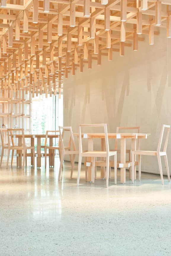 kengo kuma time style exhibition furniture design architecture
