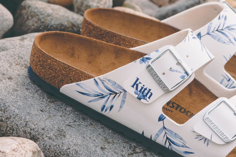 kith birkenstock arizona boston footwear sandals