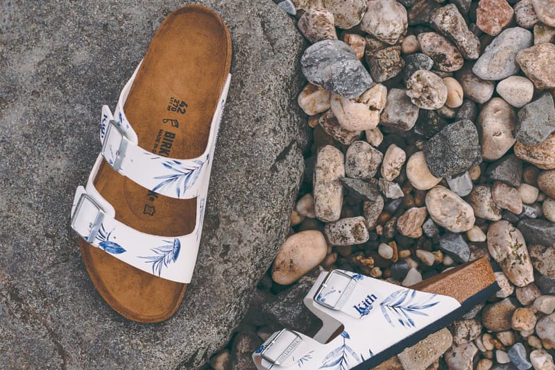 kith birkenstock arizona boston footwear sandals