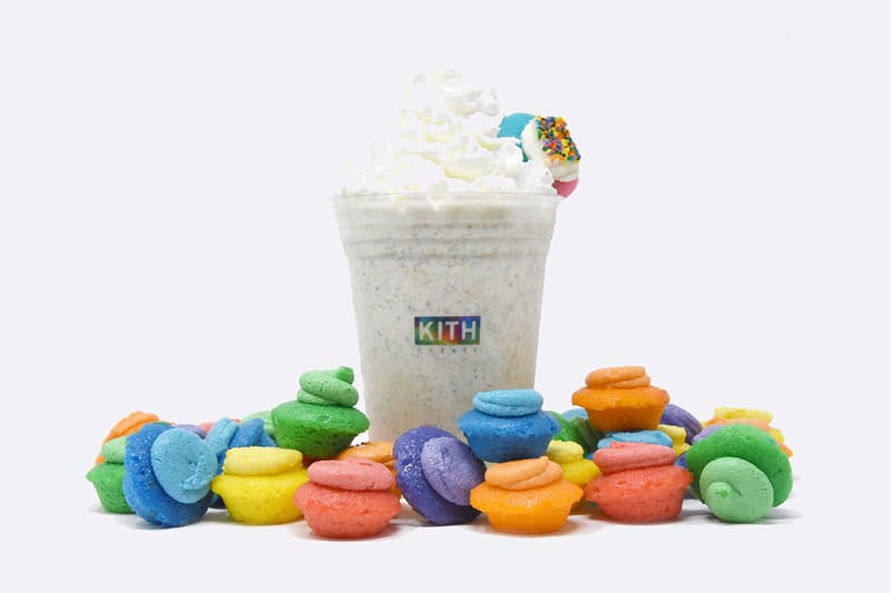 KITH Treats x Baked by Melissa Pride Month Special Release LGBTQ + Plus Stonewall Uprising 50th Anniversary Cupcakes Rainbow ce Cream Swirl milkshake 