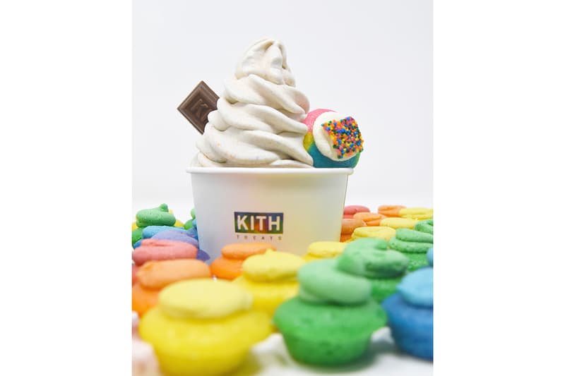 KITH Treats x Baked by Melissa Pride Month Special Release LGBTQ + Plus Stonewall Uprising 50th Anniversary Cupcakes Rainbow ce Cream Swirl milkshake 