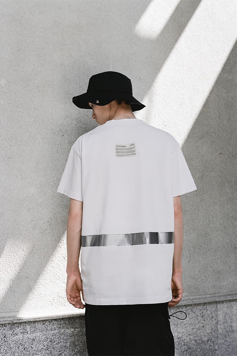 KM20 A-COLD-WALL* Samuel Ross Collaboration Capsule Collection "ХОЛОДНАЯ СТЕНА" Concept Store Opening T-Shirt Cross Body Bag Panama Hat Hooded Sweatshirt "Love Exchange"