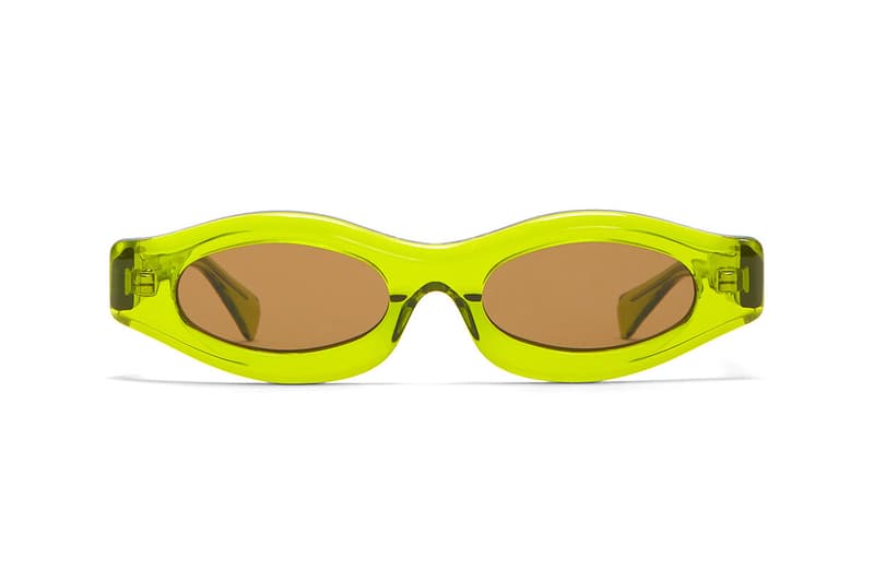 kuboraum mask u6 sunglasses in black spiked colorway release spring summer 2019 two tone mask h11 y5 in green sunglasses sid vicious sex pistols steampunk