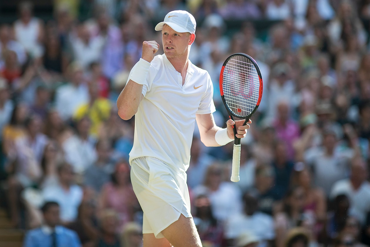 kyle edmund andy murray tennis wimbledon australian open us sport hopes interview evian nike virgil abloh sustainability