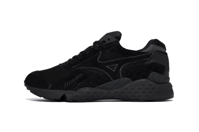La MJC x Mizuno Mondo Control Carte Blanche Or Noir Monochrome Michael Dupouy Club 75 4th anniverssary sneakers