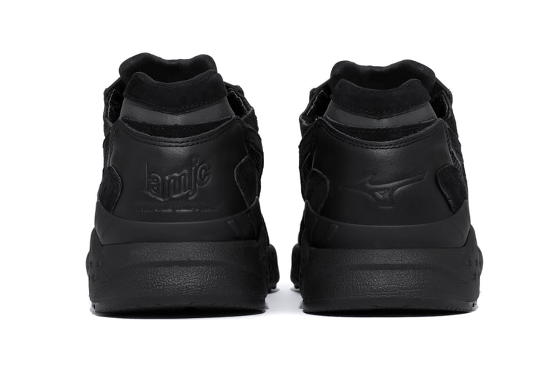 La MJC x Mizuno Mondo Control Carte Blanche Or Noir Monochrome Michael Dupouy Club 75 4th anniverssary sneakers