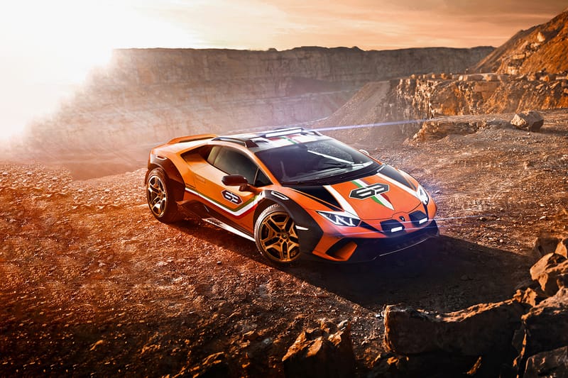 Lamborghini Builds Off-Road Huracán Sterrato Supercar Concept