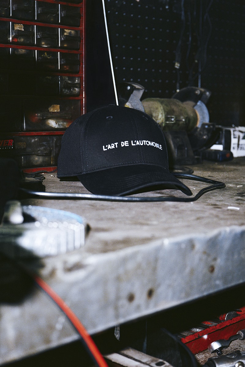L'Art De l'Automobile Street Legal Cap Release Black Arthur Kar Paris Fashion Week Pop Up