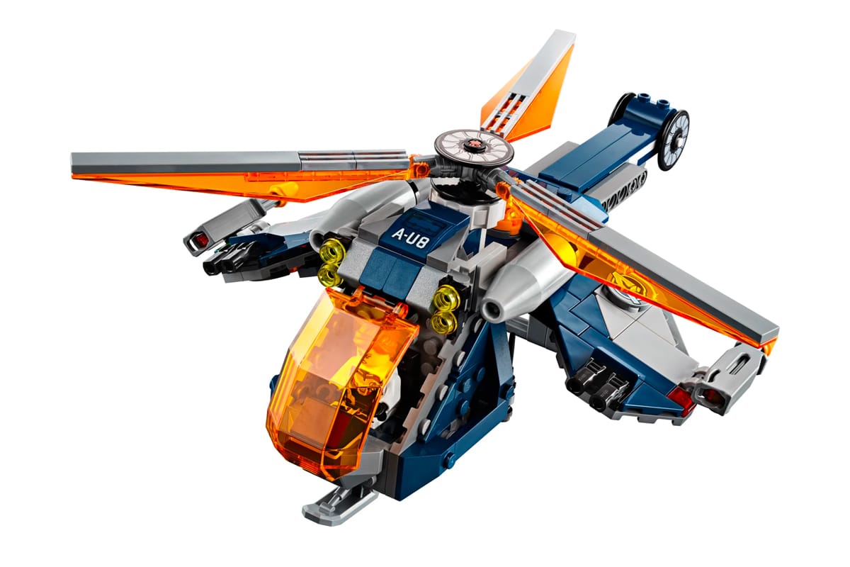 lego endgame hulk helicopter drop