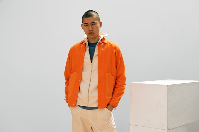 Les Basics Spring/Summer 2020 SS20 Collection Lookbook Simple Clean Cut Classic Staple Pieces Minimal Shirts Bags Coats Zip Ups Trousers Waffle Crushed 
