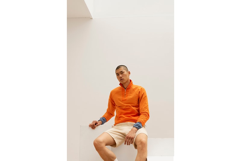 Les Basics Spring/Summer 2020 SS20 Collection Lookbook Simple Clean Cut Classic Staple Pieces Minimal Shirts Bags Coats Zip Ups Trousers Waffle Crushed 