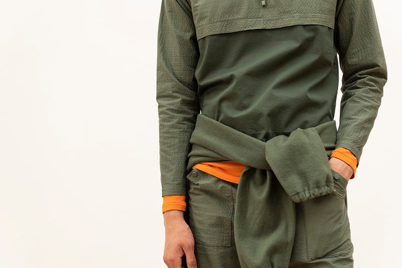 Les Basics Spring/Summer 2020 SS20 Collection Lookbook Simple Clean Cut Classic Staple Pieces Minimal Shirts Bags Coats Zip Ups Trousers Waffle Crushed 