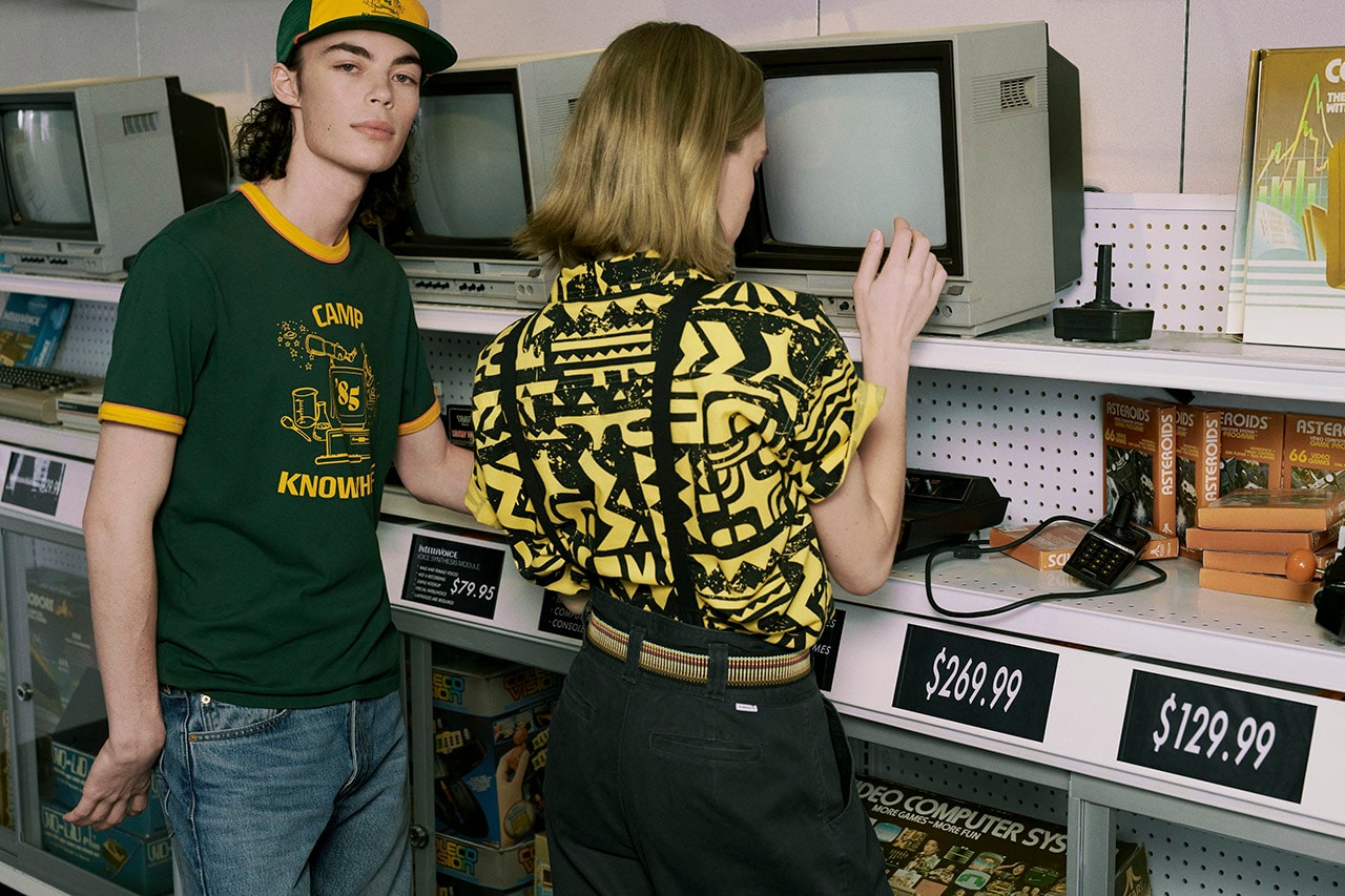 Levi's Stranger Things Capsule Collection Lookbook Netflix Series Season 3 Fall Winter 2019 FW19 Drop Mens Womens First Look 1985 Eleven Dustin Graphic T Shirts Sweatshirts Trucker Hat 
