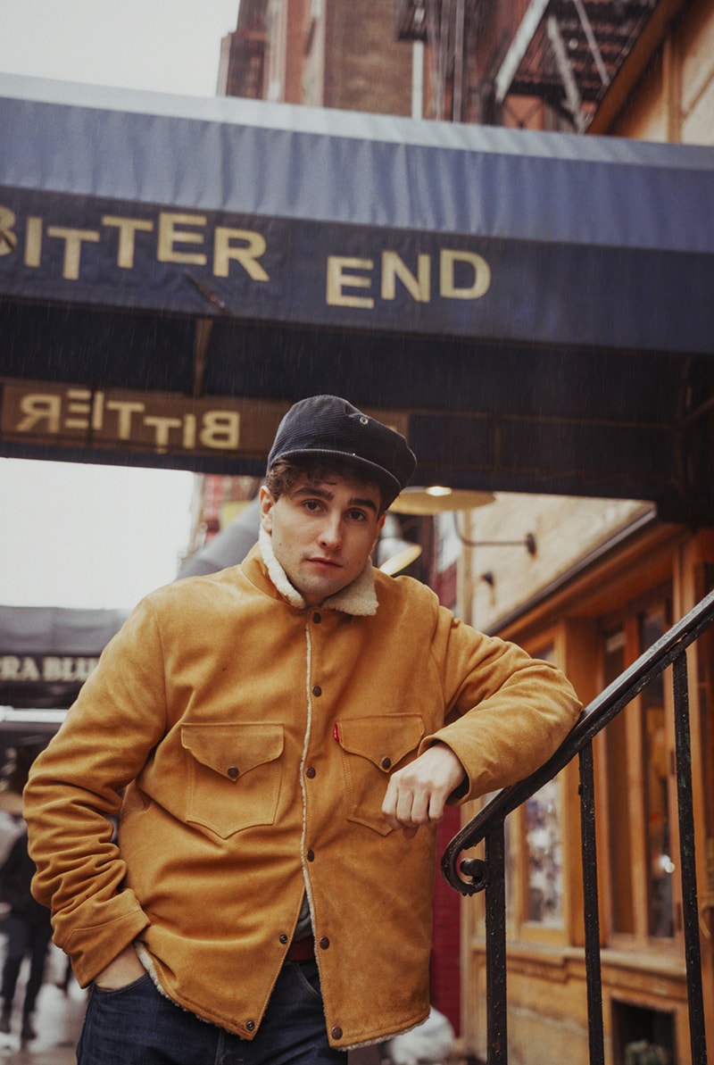 Levi's Vintage Clothing Lookbook Fall Winter 2019 FW19 Collection Archives Denim Jeans Trucker Jacket Twill Trousers Climate Seal Jacket Riders Pants Suede Sherpa Corduroy 