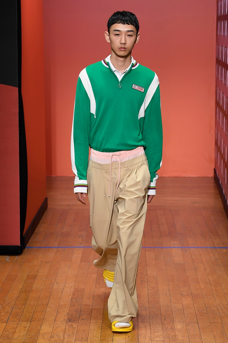 LI-NING Paris Fashion Week Men's SS20 Spring Summer 2020 Collection Menswear Runway Presentation Ping Pong Stefano Pilati Random Identities 