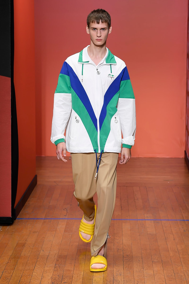 LI-NING Paris Fashion Week Men's SS20 Spring Summer 2020 Collection Menswear Runway Presentation Ping Pong Stefano Pilati Random Identities 
