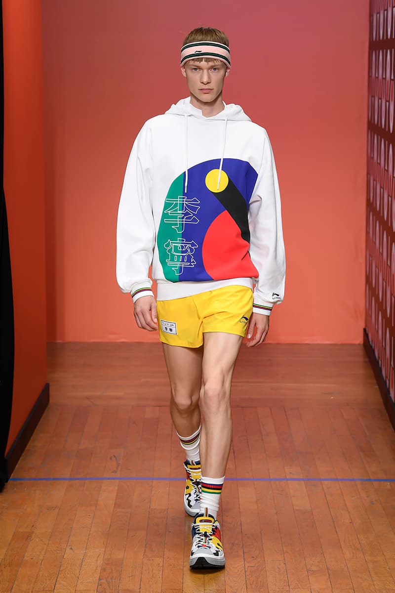 LI-NING Paris Fashion Week Men's SS20 Spring Summer 2020 Collection Menswear Runway Presentation Ping Pong Stefano Pilati Random Identities