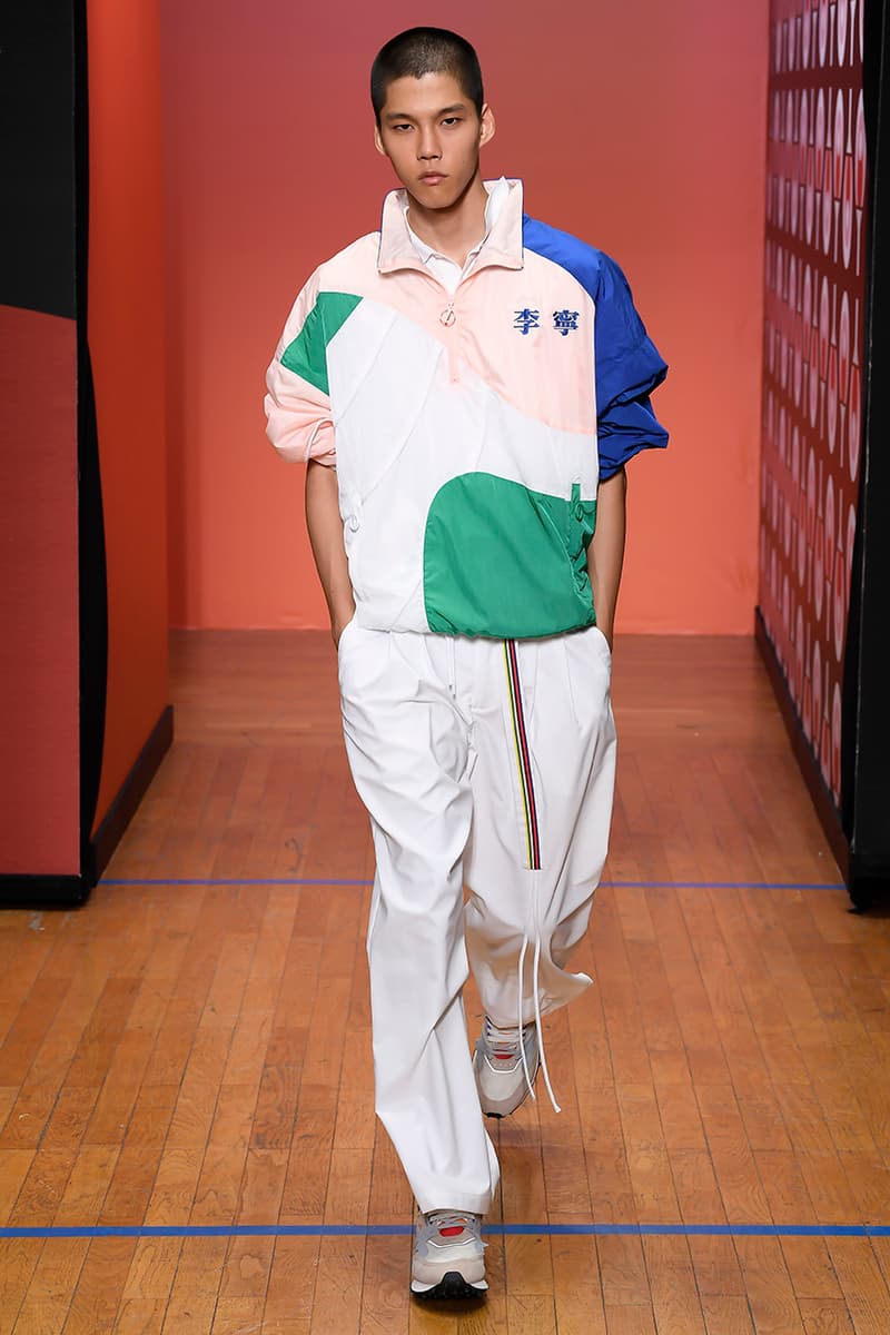 LI-NING Paris Fashion Week Men's SS20 Spring Summer 2020 Collection Menswear Runway Presentation Ping Pong Stefano Pilati Random Identities