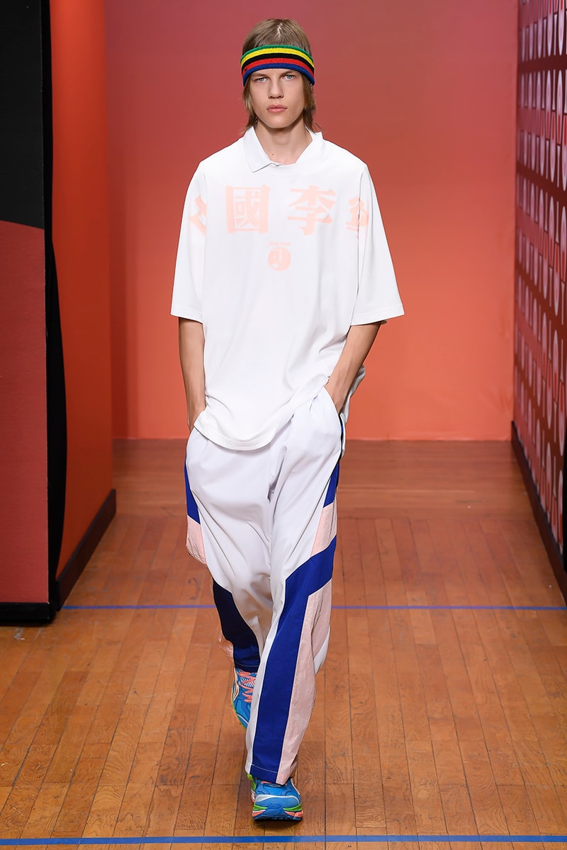 LI-NING Paris Fashion Week Men's SS20 Spring Summer 2020 Collection Menswear Runway Presentation Ping Pong Stefano Pilati Random Identities 