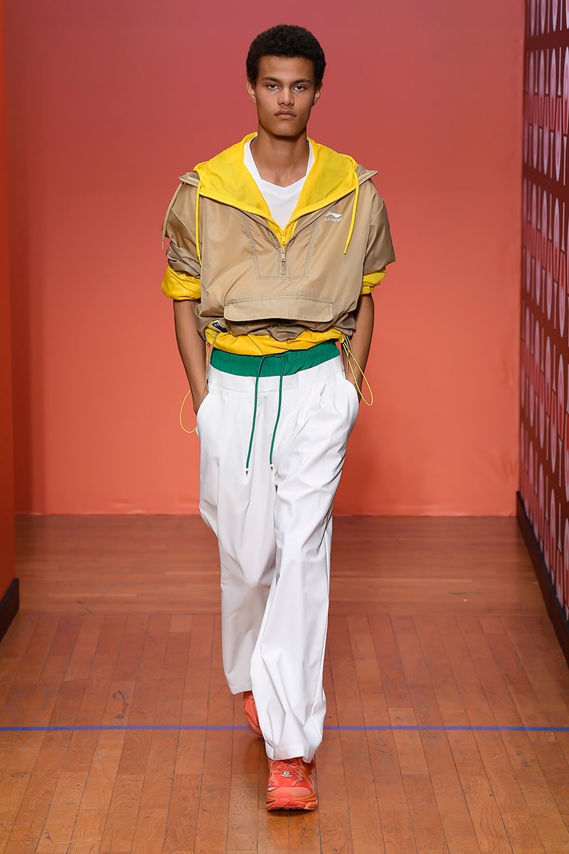 LI-NING Paris Fashion Week Men's SS20 Spring Summer 2020 Collection Menswear Runway Presentation Ping Pong Stefano Pilati Random Identities 