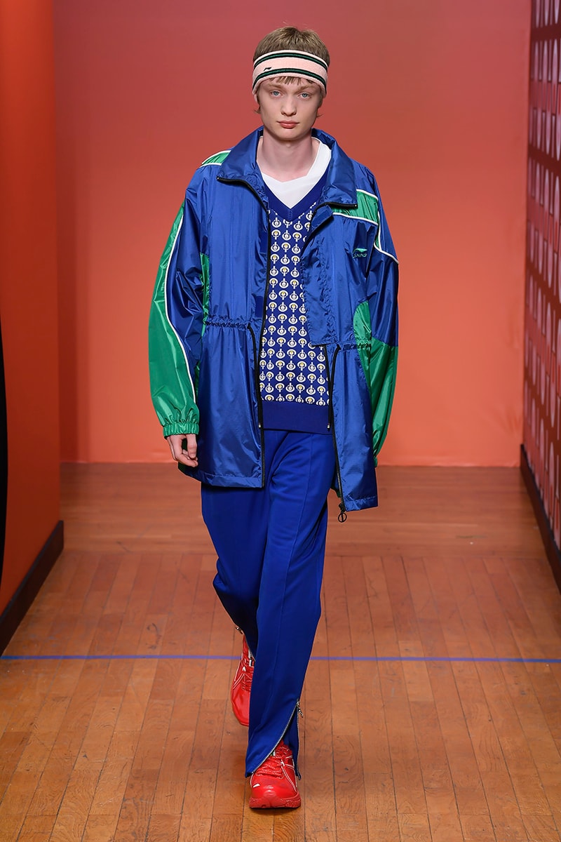 LI-NING Paris Fashion Week Men's SS20 Spring Summer 2020 Collection Menswear Runway Presentation Ping Pong Stefano Pilati Random Identities 