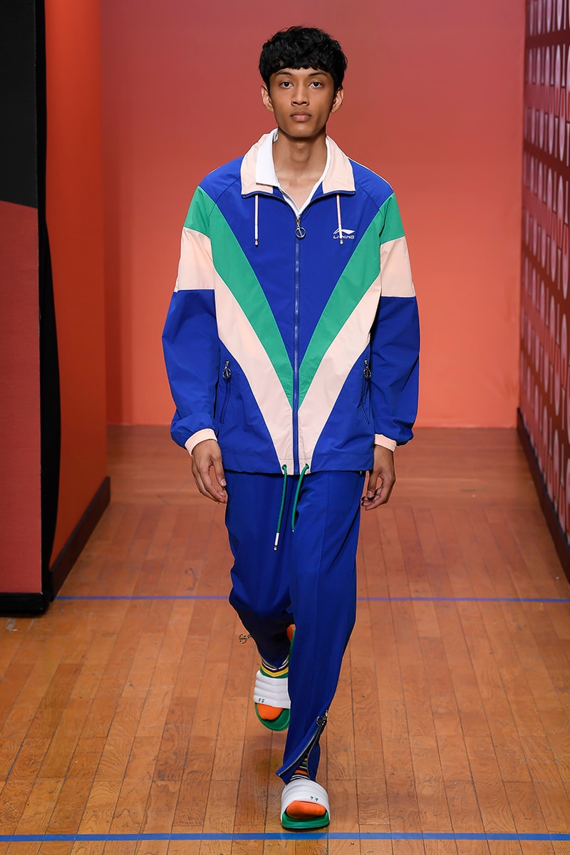 LI-NING Paris Fashion Week Men's SS20 Spring Summer 2020 Collection Menswear Runway Presentation Ping Pong Stefano Pilati Random Identities 