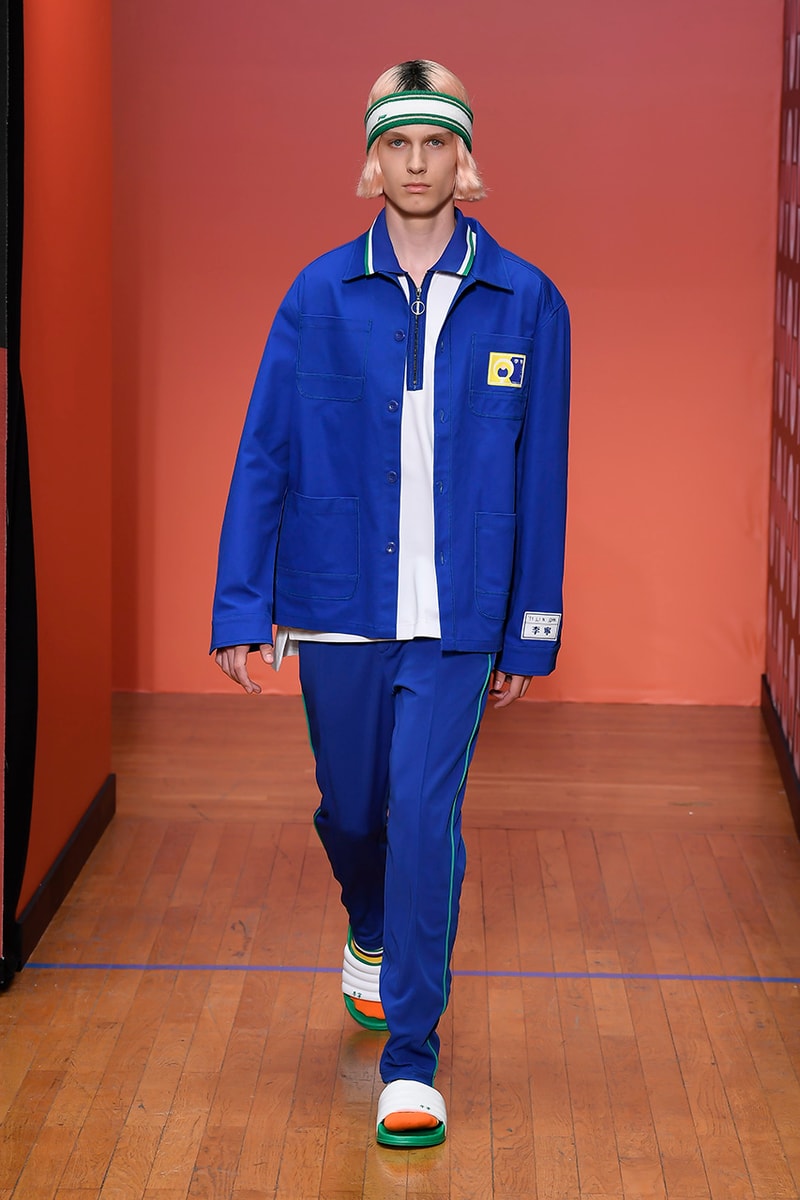 LI-NING Paris Fashion Week Men's SS20 Spring Summer 2020 Collection Menswear Runway Presentation Ping Pong Stefano Pilati Random Identities 
