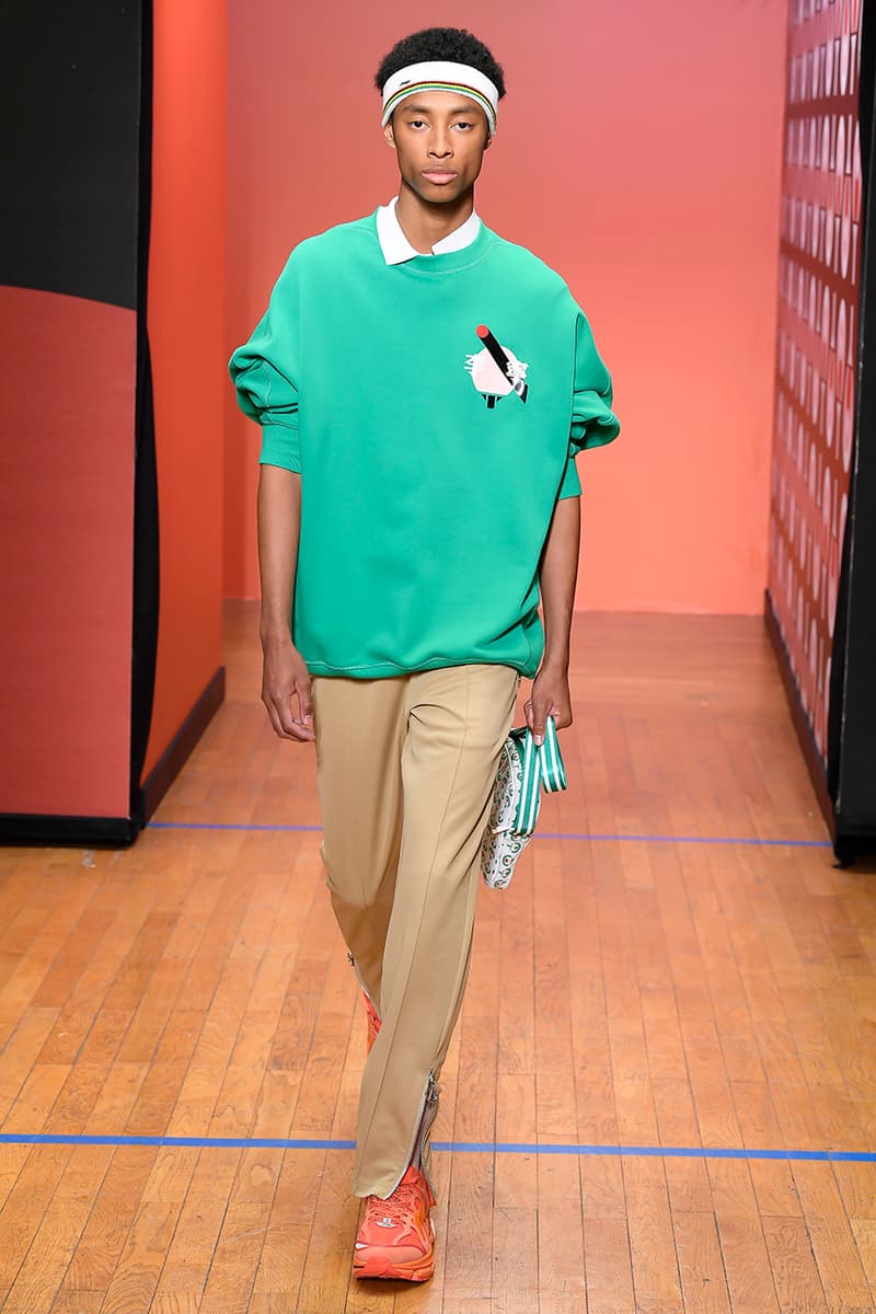 LI-NING Paris Fashion Week Men's SS20 Spring Summer 2020 Collection Menswear Runway Presentation Ping Pong Stefano Pilati Random Identities