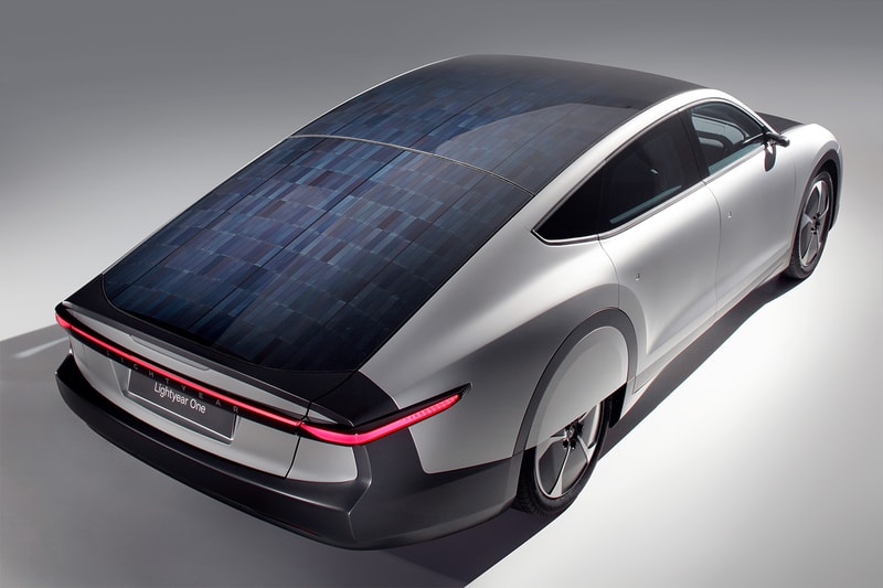 Lightyear One Solar-Powered Electric Sedan cars tesla competitor sustainability environment 