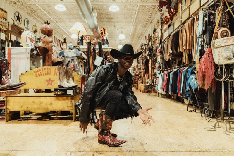 lil nas x goes sneaker shopping