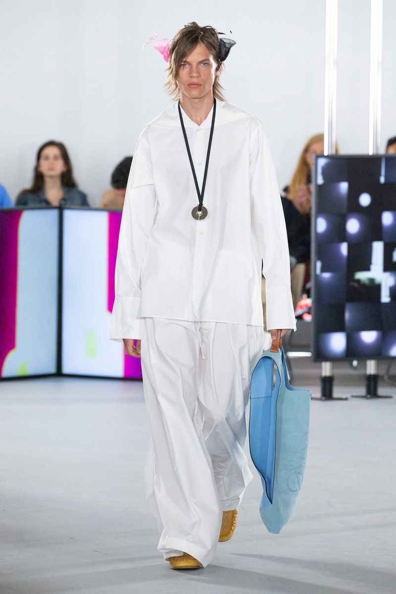 loewe spring summer 2020 mens runway show collection paris fashion week 