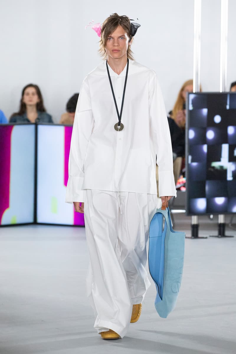 loewe spring summer 2020 mens runway show collection paris fashion week