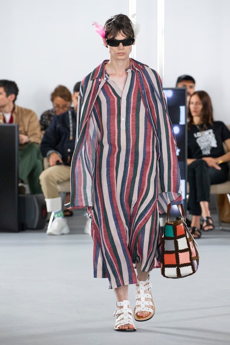 loewe spring summer 2020 mens runway show collection paris fashion week 