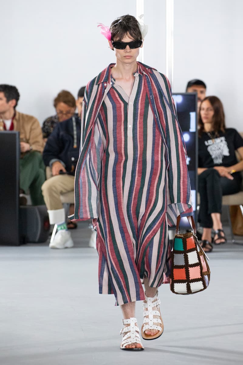 loewe spring summer 2020 mens runway show collection paris fashion week