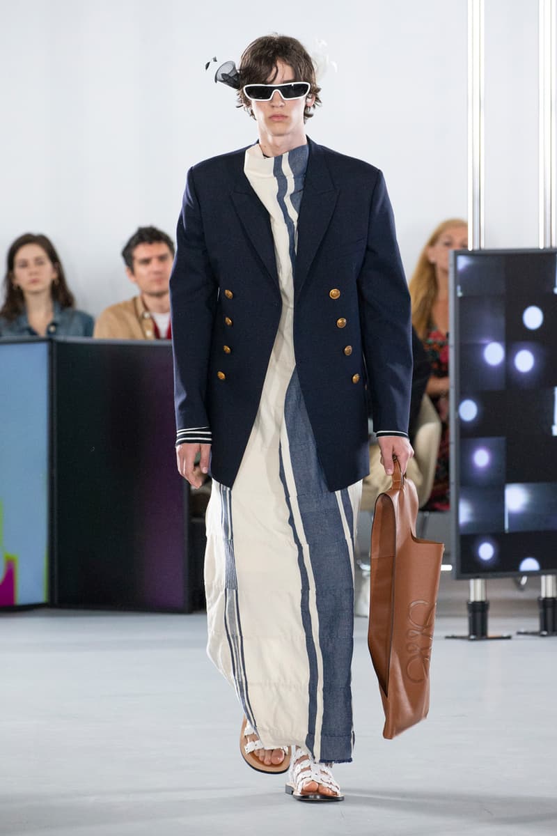 loewe spring summer 2020 mens runway show collection paris fashion week 