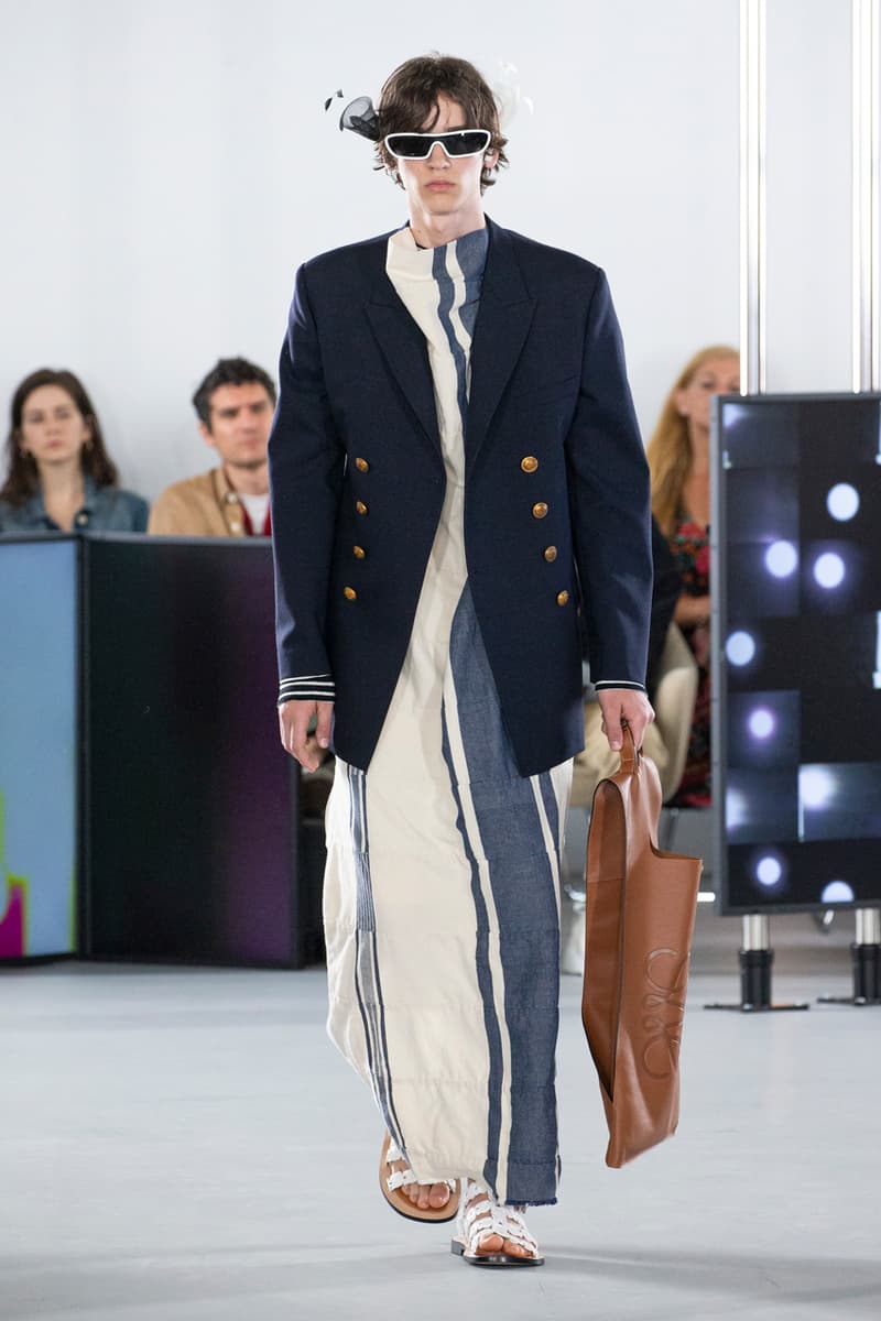loewe spring summer 2020 mens runway show collection paris fashion week