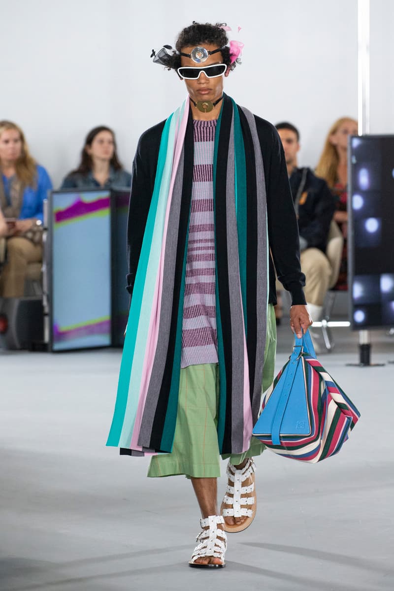 loewe spring summer 2020 mens runway show collection paris fashion week 