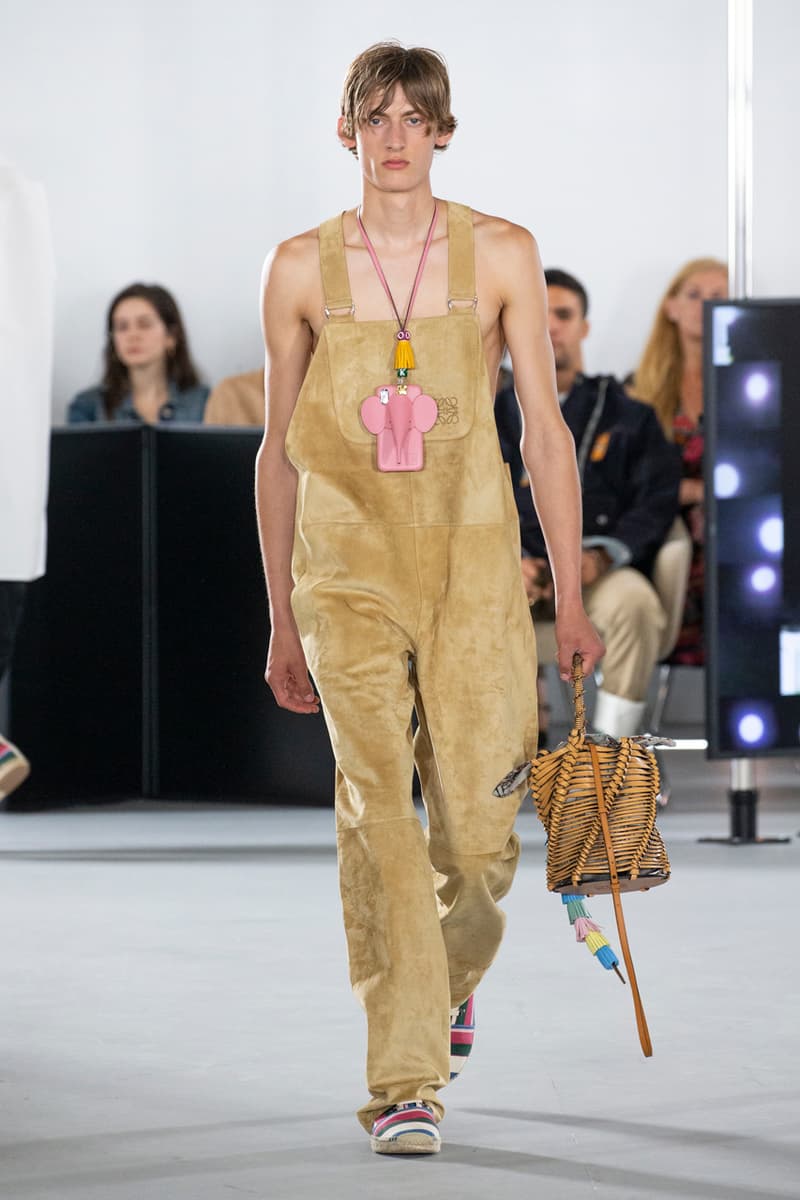 loewe spring summer 2020 mens runway show collection paris fashion week 