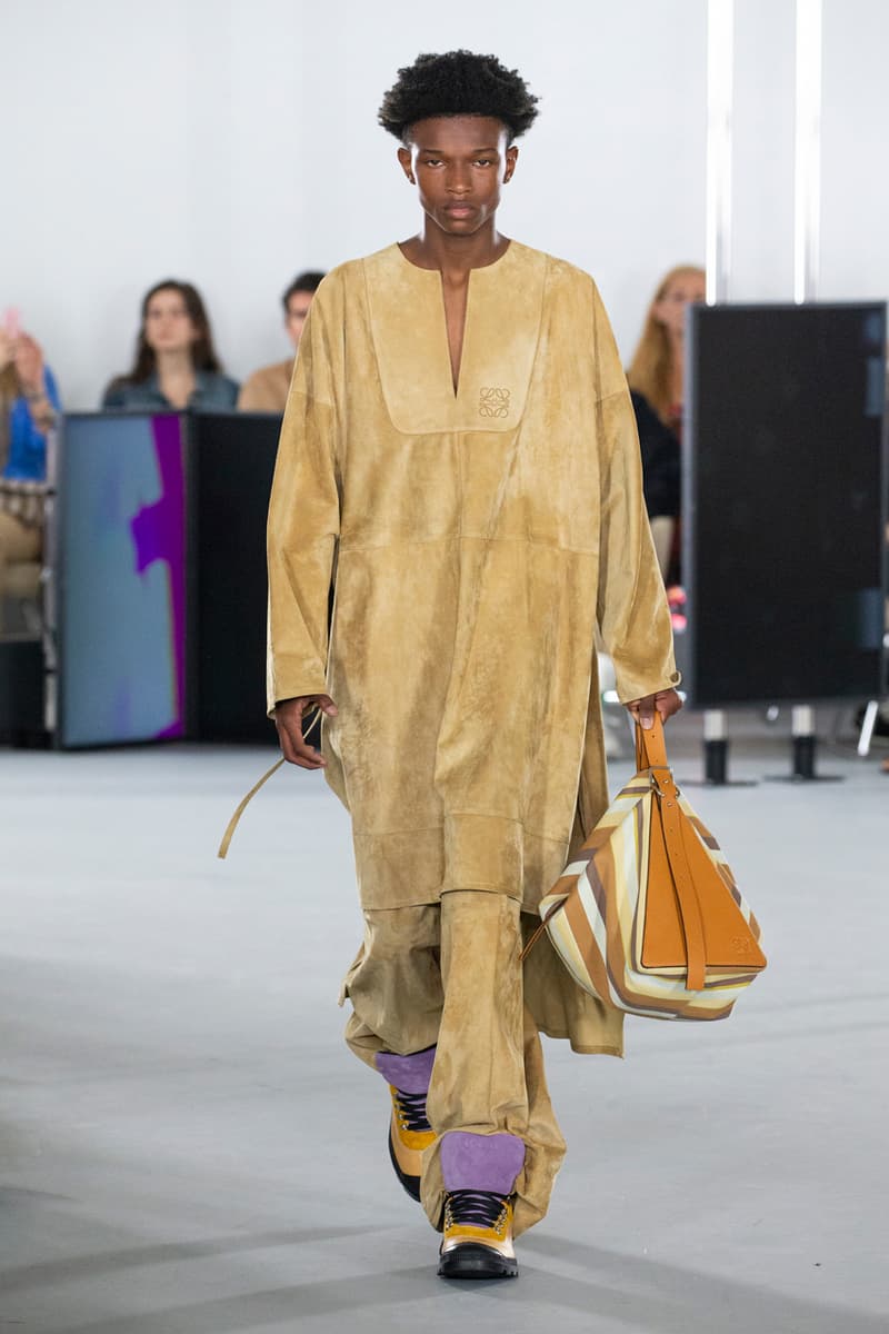 loewe spring summer 2020 mens runway show collection paris fashion week 