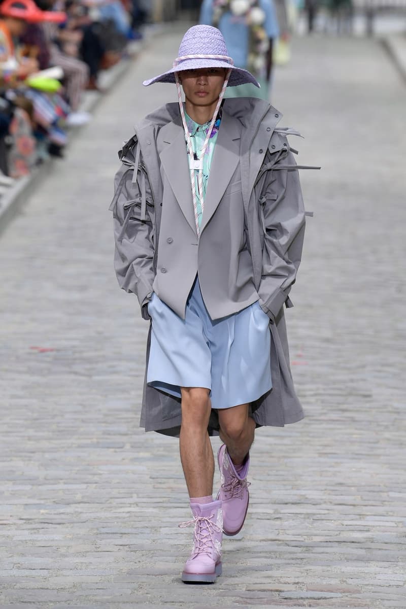 Louis Vuitton SS20 Paris Fashion Week Runway Show mens spring summer 2020 virgil abloh Héctor Bellerín