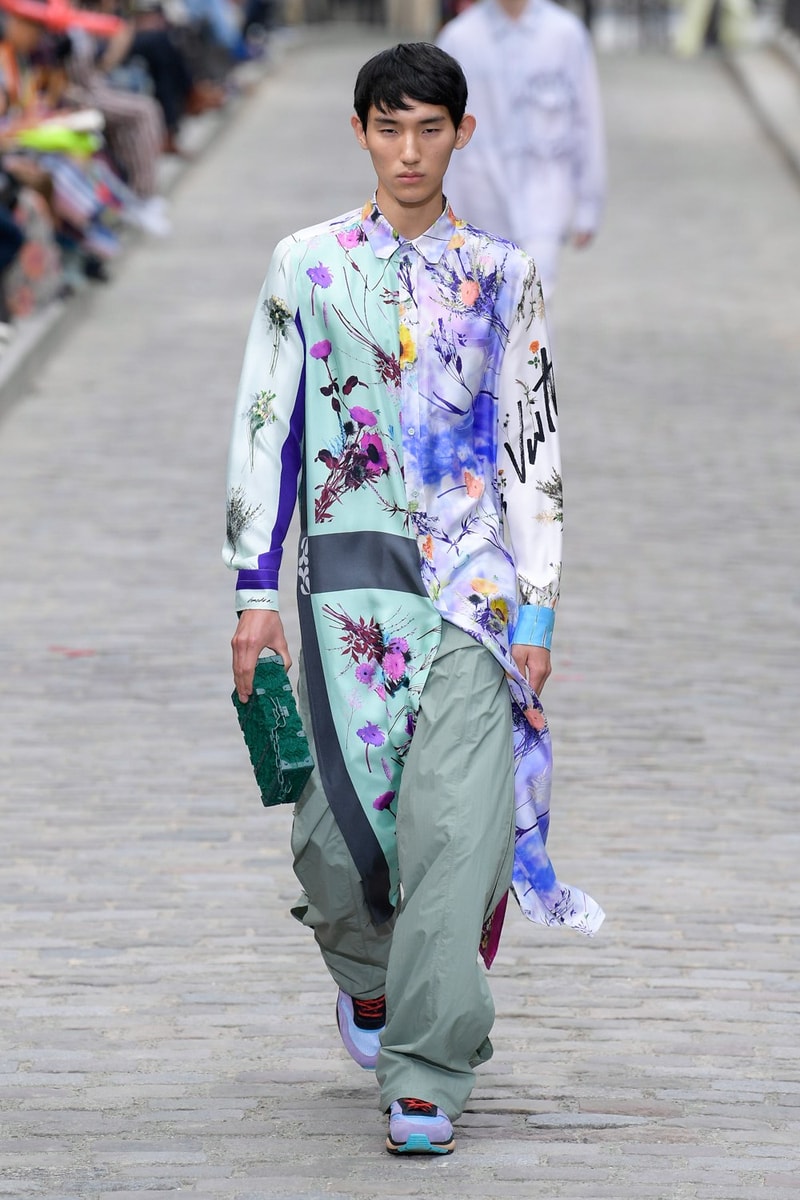 Louis Vuitton SS20 Paris Fashion Week Runway Show mens spring summer 2020 virgil abloh Héctor Bellerín