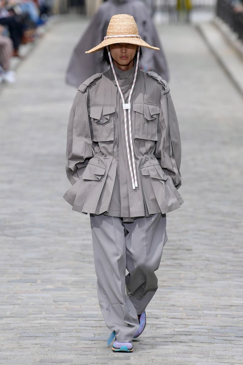 Louis Vuitton SS20 Paris Fashion Week Runway Show mens spring summer 2020 virgil abloh Héctor Bellerín