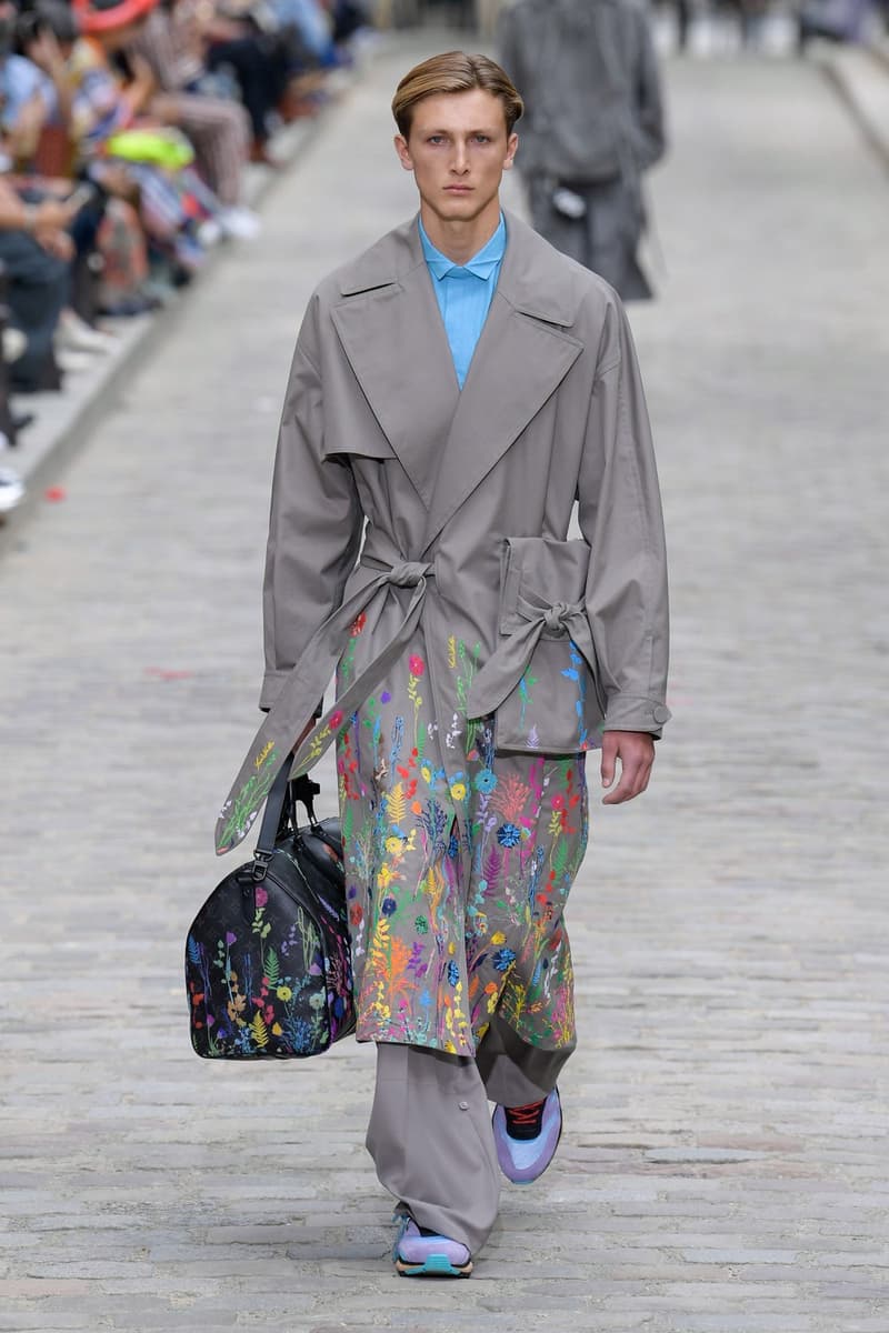 Louis Vuitton SS20 Paris Fashion Week Runway Show mens spring summer 2020 virgil abloh Héctor Bellerín