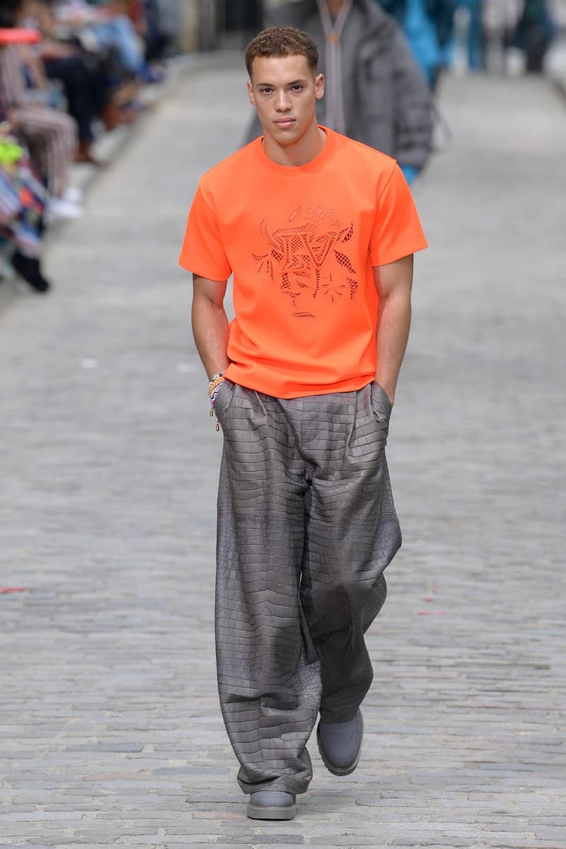 Louis Vuitton SS20 Paris Fashion Week Runway Show mens spring summer 2020 virgil abloh Héctor Bellerín