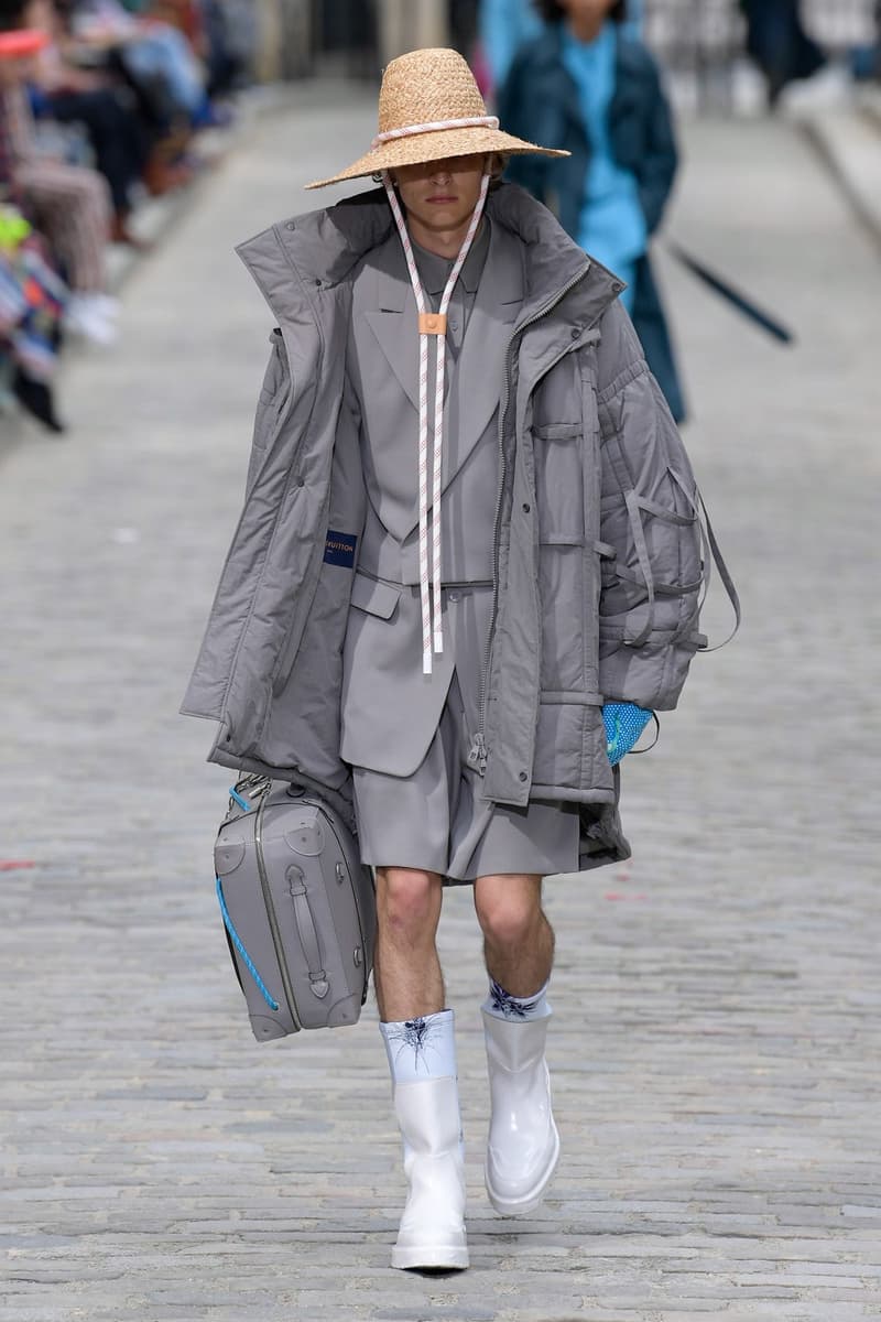 Louis Vuitton SS20 Paris Fashion Week Runway Show mens spring summer 2020 virgil abloh Héctor Bellerín